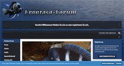 Desktop Screenshot of frontosa-forum.de